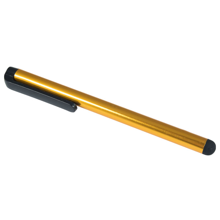 Creion Stylus universal pentru tableta, telefon sau laptop cu touch screen, 10 cm, Auriu, ATX-BBL3528