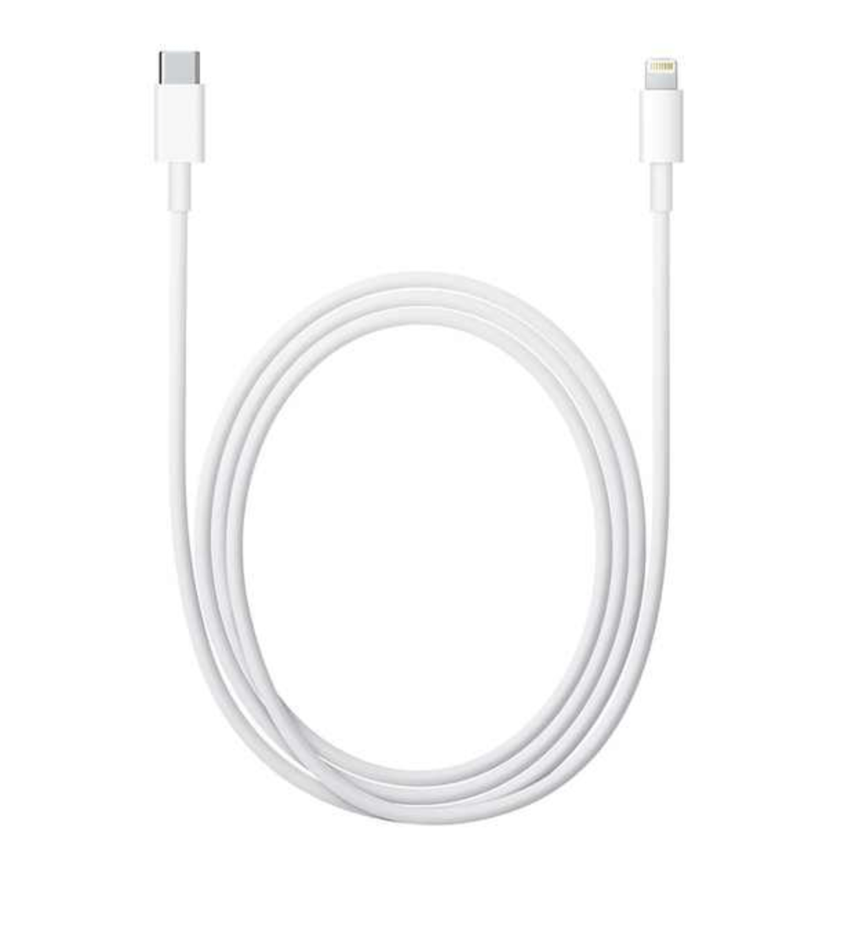 Cablu de date incarcare Apple original iPhone conector USB-C la Lightning, 1m, ambalaj original inclus, alb - 3 | YEO