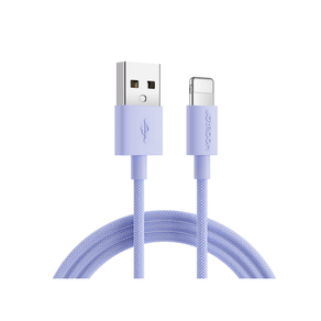 transfer date de pe android pe iphone Cablu tip USB - conector compatibil iPhone, 2.4A, incarcare fast charge si transfer date,  1M, Ranforsat, Mov