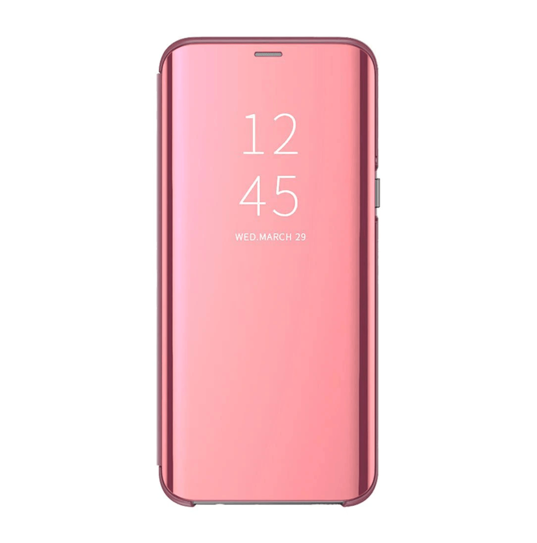 Husa Clear View, Samsung Galaxy S9 Plus, flip cover, Rose, CRB-BBL6573