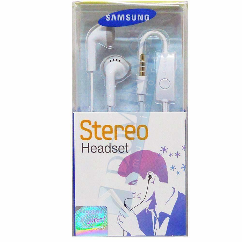 Casti Samsung originale hands-free pentru telefon Samsung, conector 3.5 mm Jack, alb, EHS61ASFWE, BBL636 - 1 | YEO