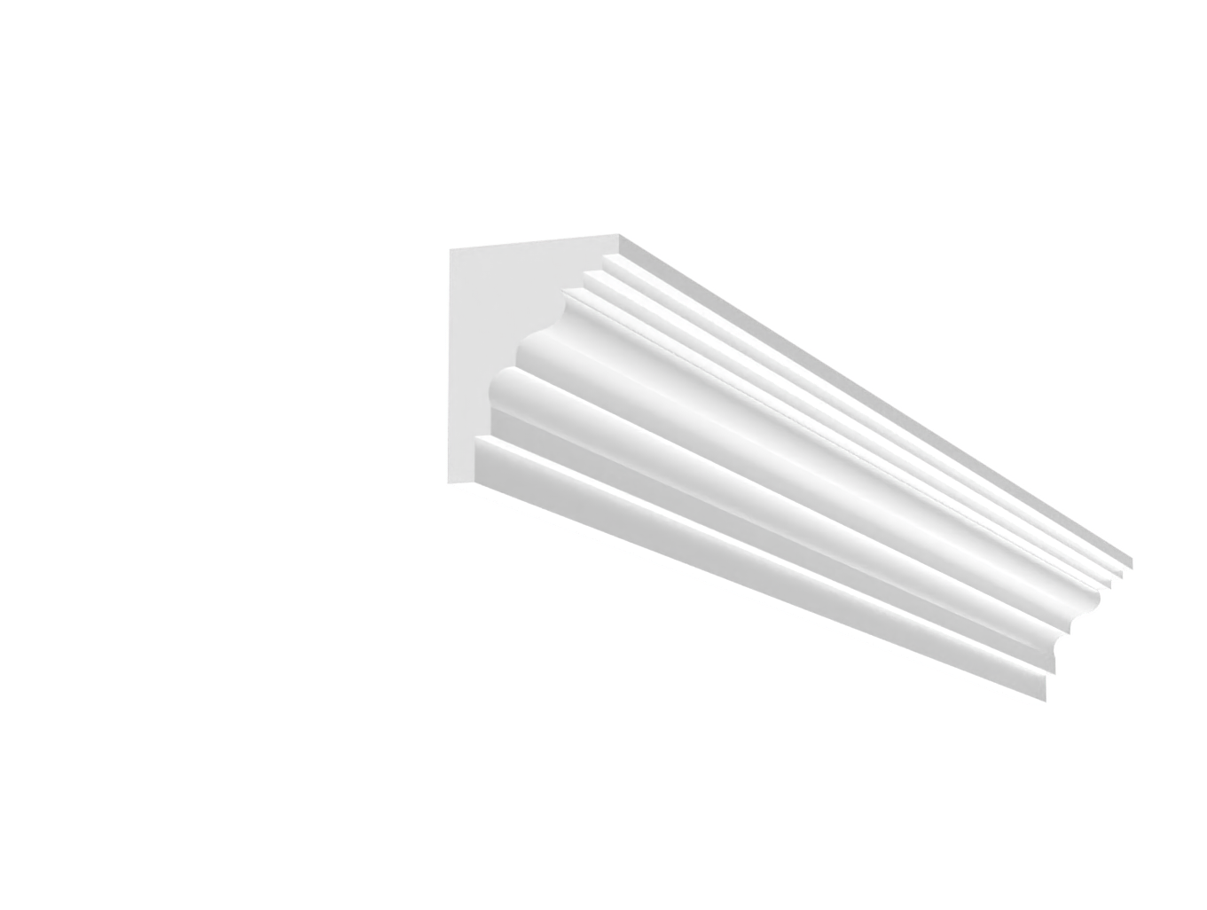 Cornisa Masca draperie polistiren MD04 109×92×2000mm