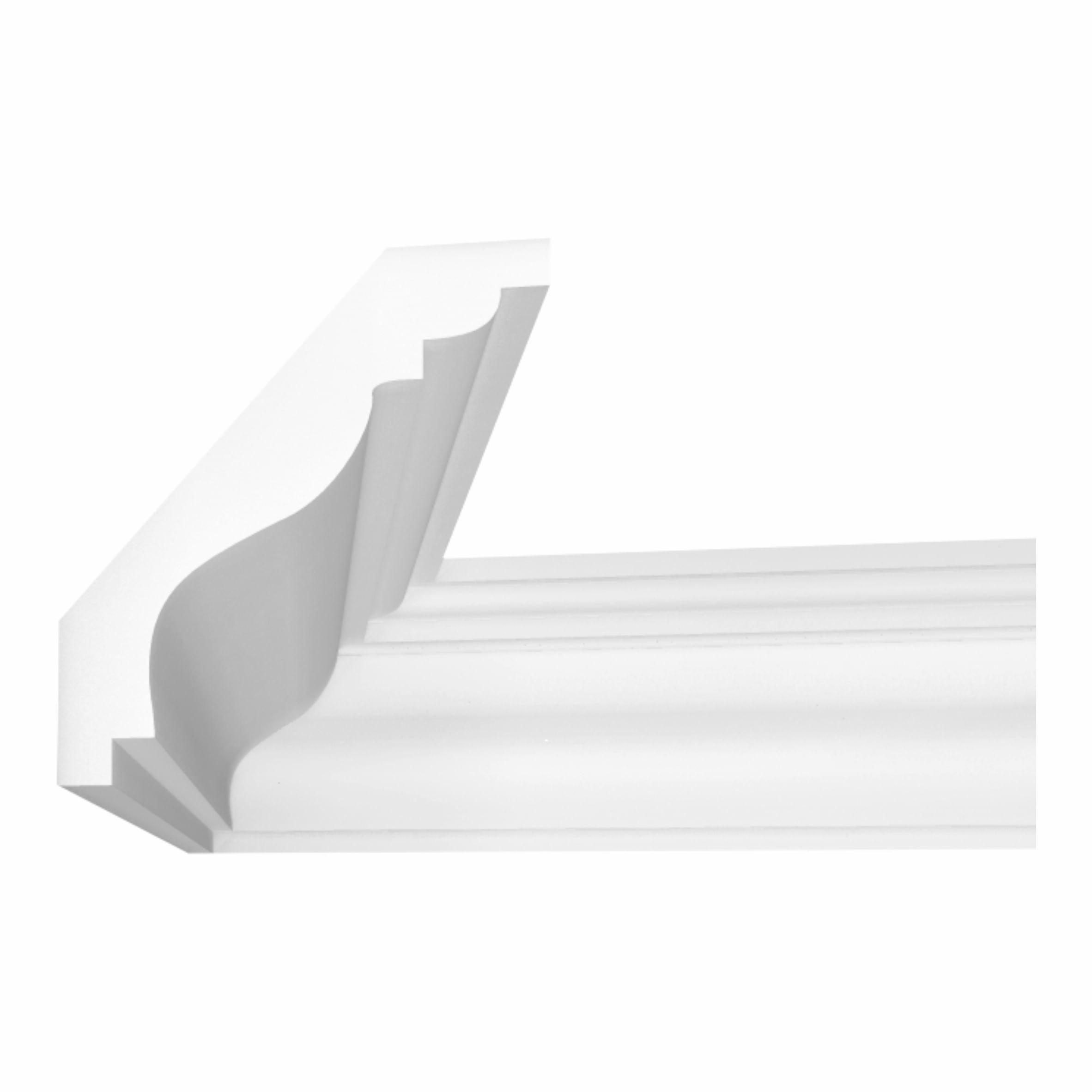 Scafa decorativa din polistiren Thermodecor xps B12, 2 m — imaginea 2