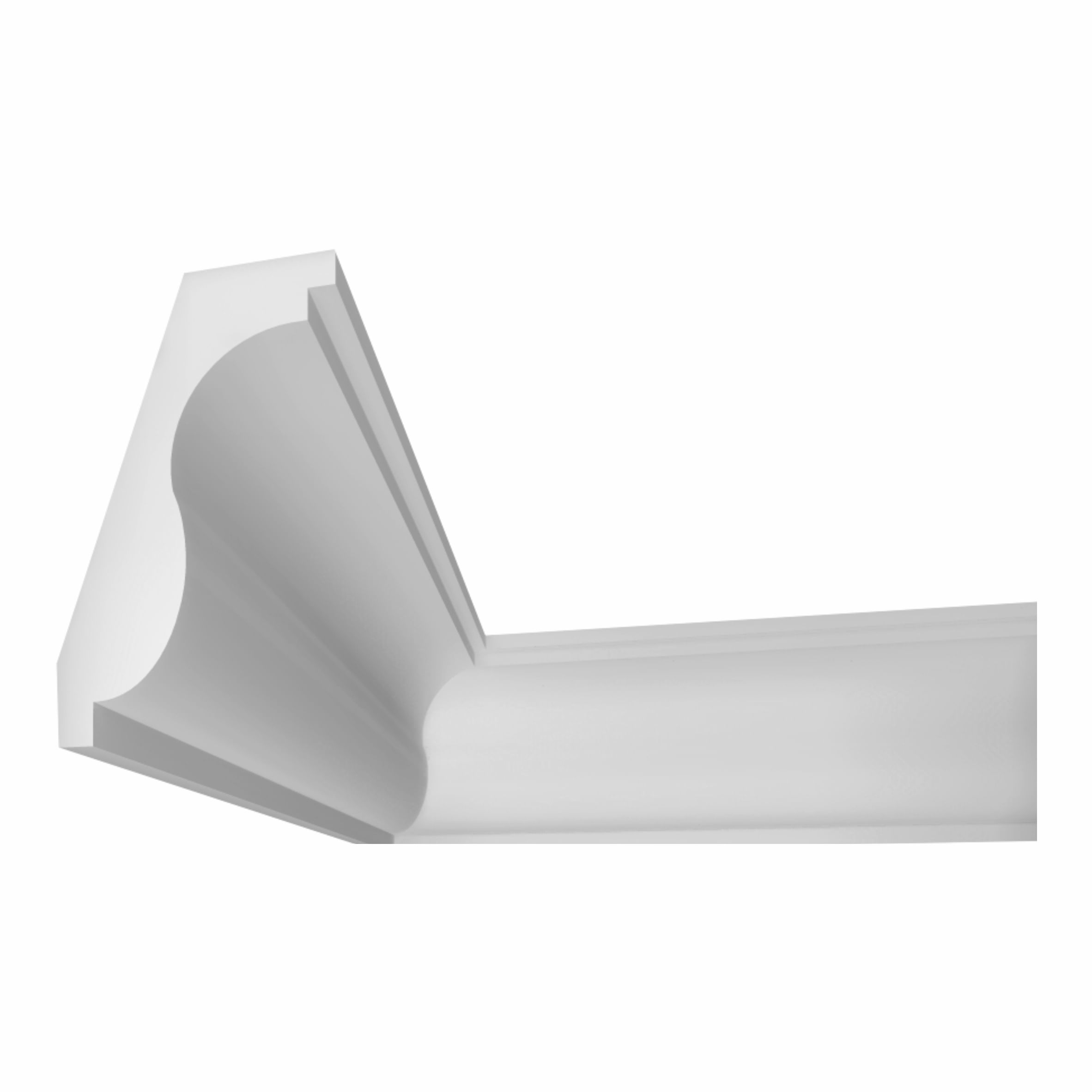 Scafa decorativa din polistiren xps Thermodecor B01, 2 m — imaginea 2