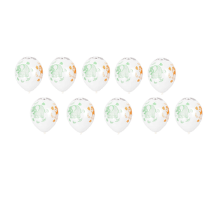 Set de 10 baloane cu animale imprimate, 30 cm, Multicolor, JMB-BBL6502