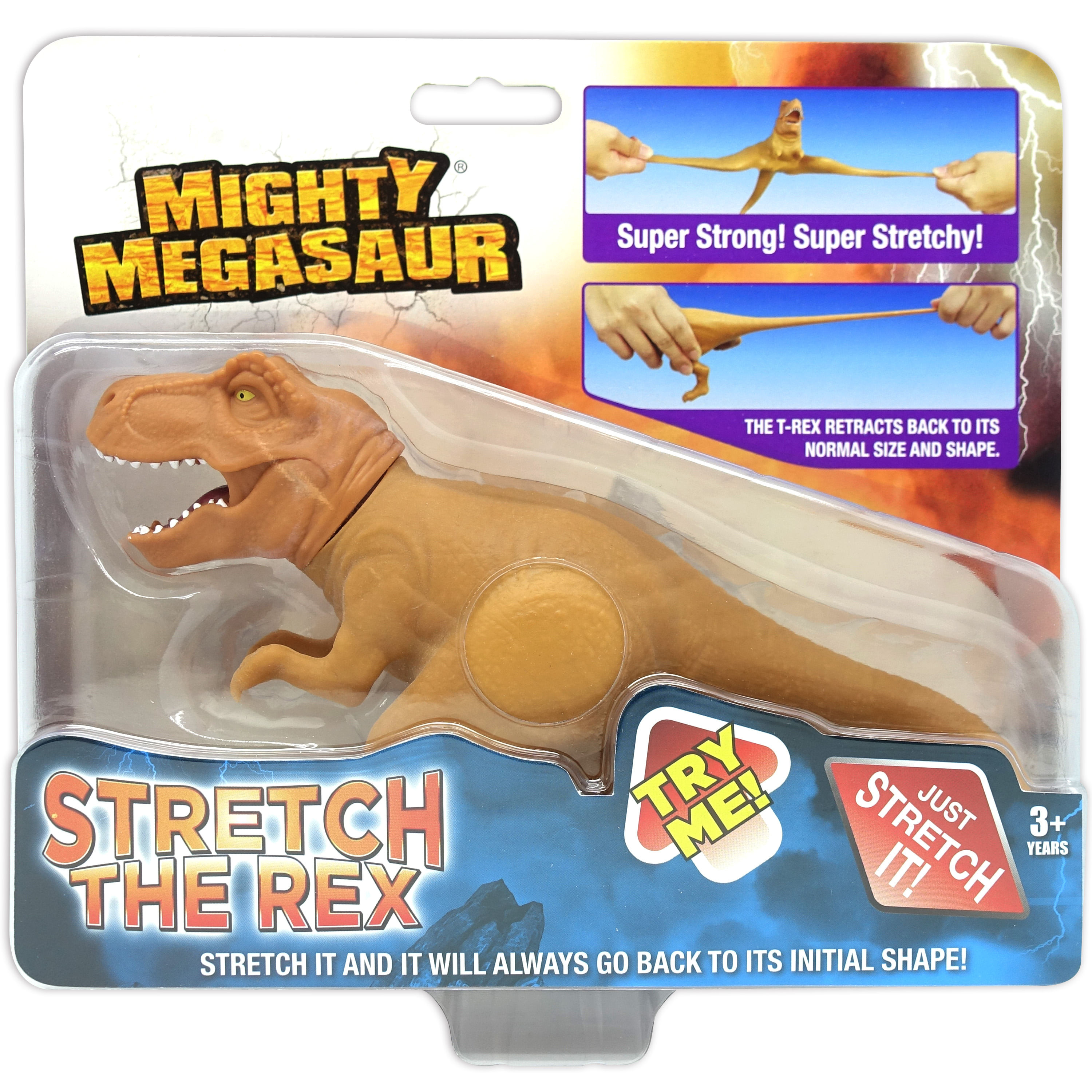 Mighty Megasaur - Dinozaur T-Rex din material elastic