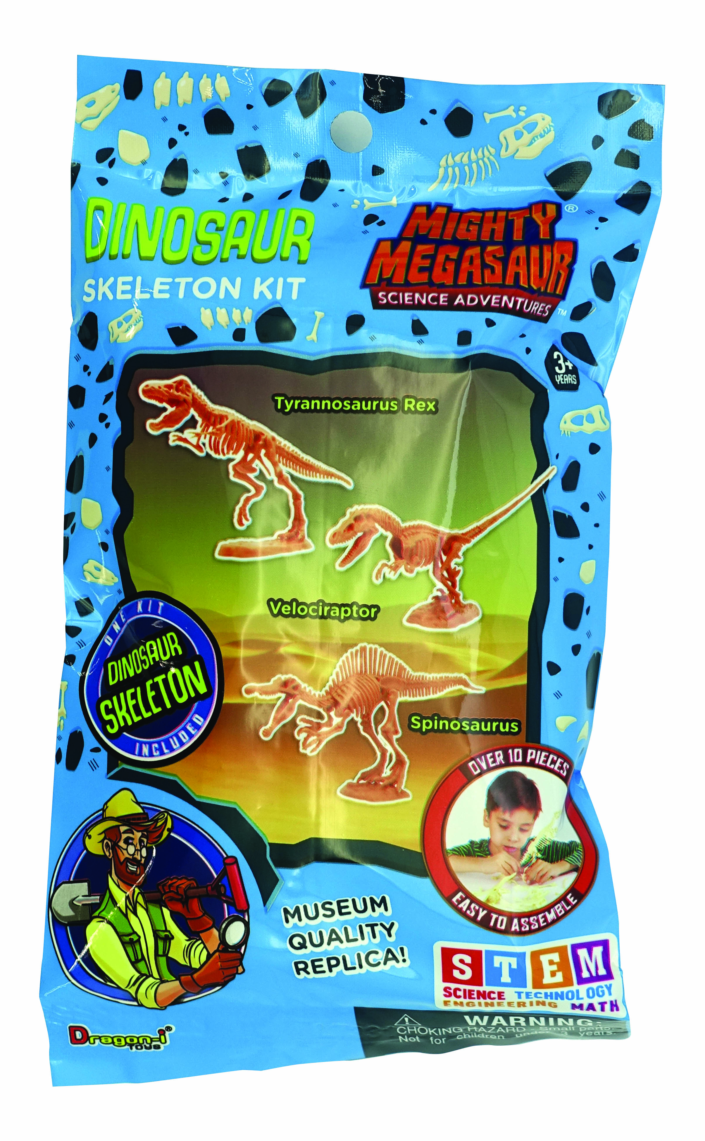 Mighty Megasaur - Kit schelet surpriza dinozaur