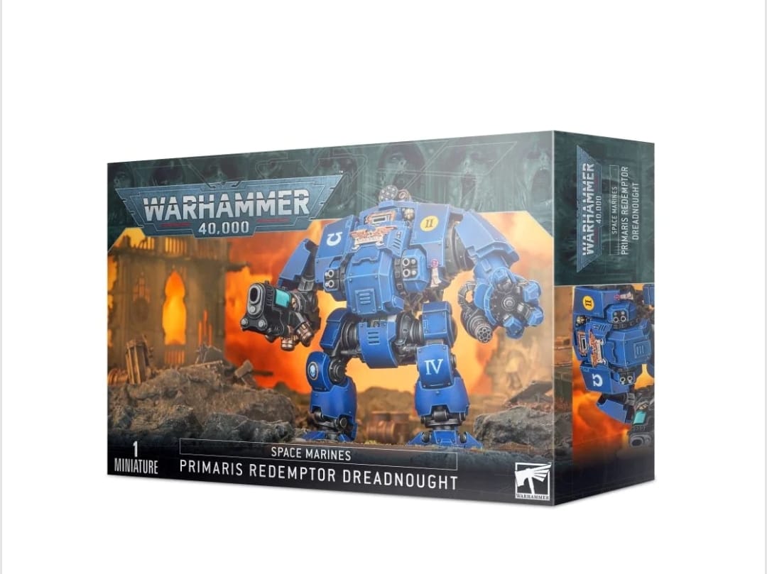 Figurina Warhammer 40k, Space Marines Primaris Redemptor Dreadnought, 1 miniatura