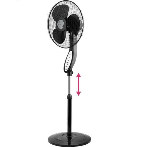 Ventilator cu picior ECG FS 40 R, 50W, 40cm, 3 viteze, telecomanda - 1 | YEO