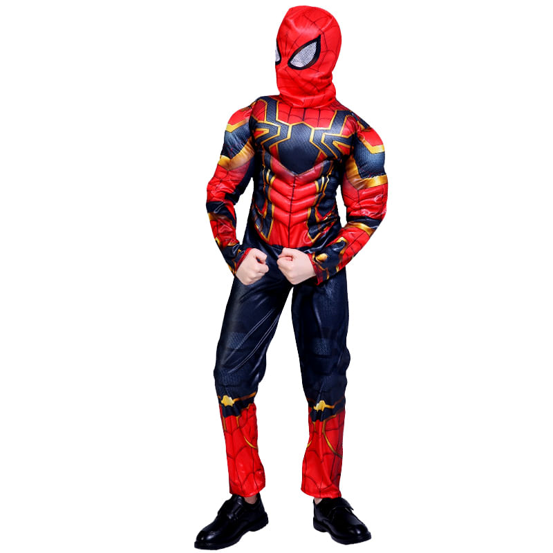 Set costum Iron Spiderman IdeallStore®, New Attitude, 8 ani, rosu - 2 | YEO