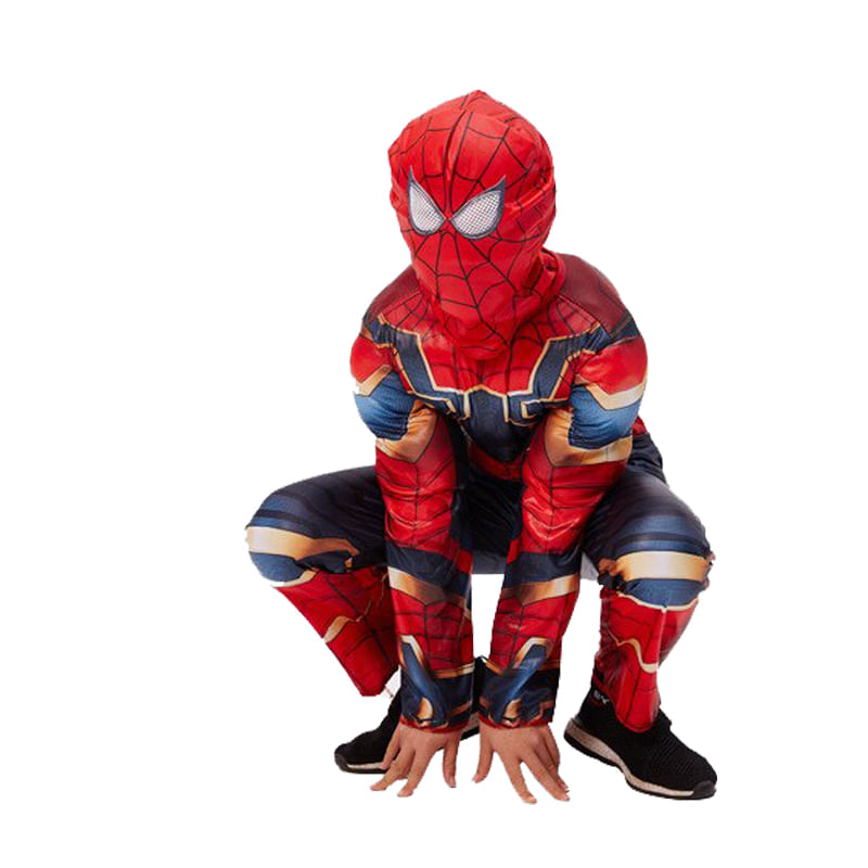 Set costum Iron Spiderman IdeallStore®, New Attitude, 8 ani, rosu - 3 | YEO