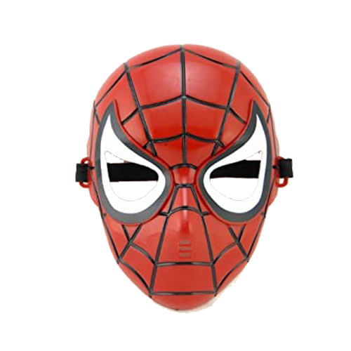 Set costum Avenge Spiderman cu muschi IdeallStore®, pentru 5-7 ani, rosu si masca plastic - 1 | YEO