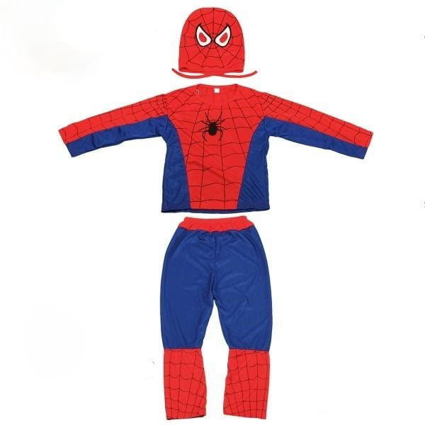 Set costum Spiderman S, 100-110 cm si lansator cu ventuze - 2 | YEO