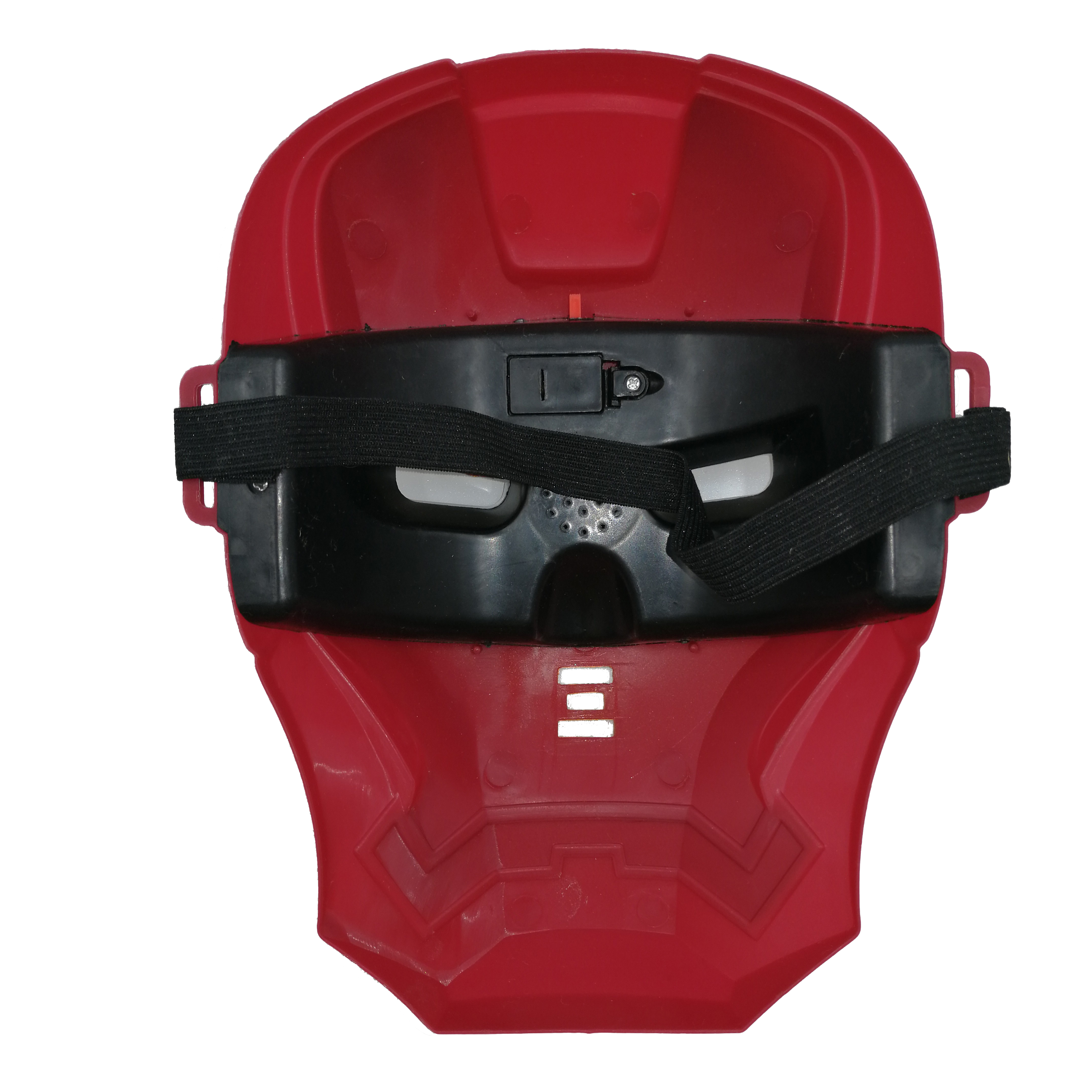 Costum Iron Man pentru copii, marime L, 7-9 ani, 120-130 cm, rosu, masca inclusa - 3 | YEO