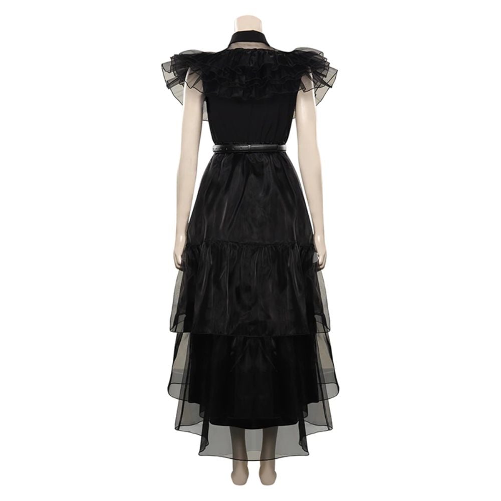 Costum bal Cosplay Wednesday pentru fete 10-12 ani 140-152 cm