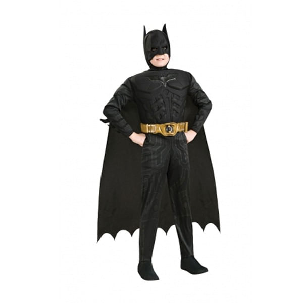 Costum cu muschi Batman The Dark Knight Trilogy pentru baiat 120 - 130 cm 5-7 ani