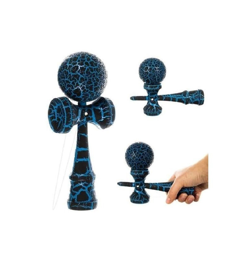 Kendama profesionala, albastru, 13KD