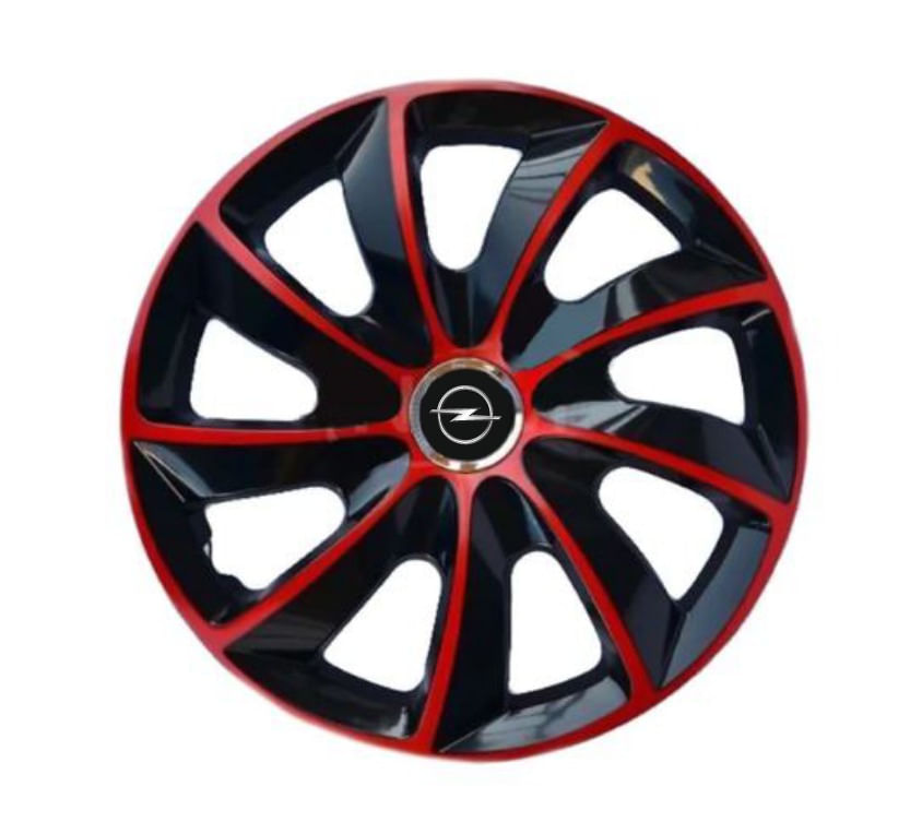 Set 4 capace roti Extra Stig Red R14 pentru gama auto Opel