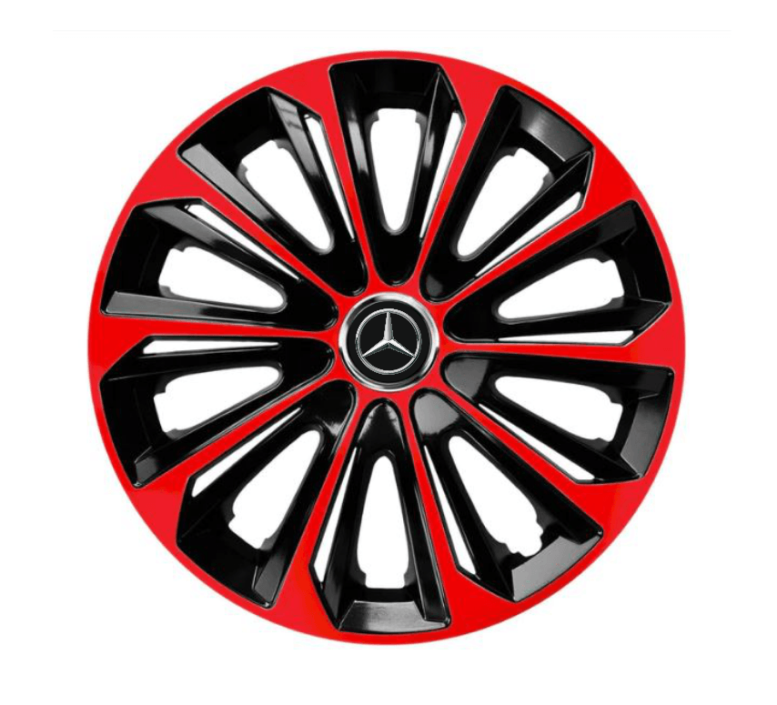 Set 4 capace roti Extra Strong Red R16 pentru gama auto Mercedes