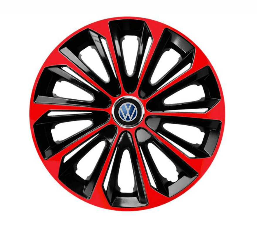 Set 4 capace roti Extra Strong Red R16 pentru gama auto Volkswagen