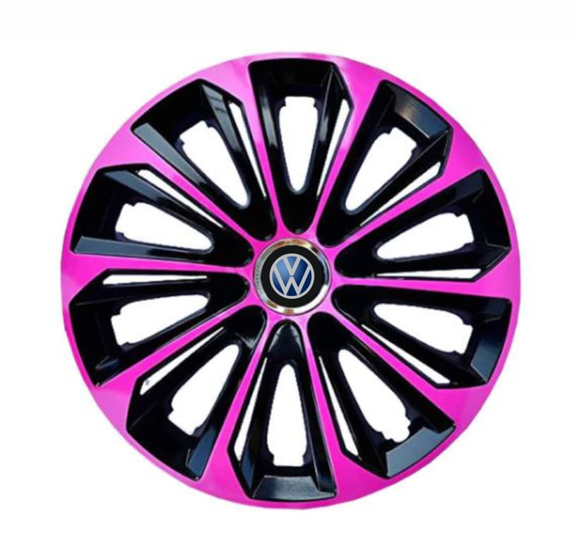 Set 4 capace roti Extra Strong Pink R16 pentru gama auto Volkswagen