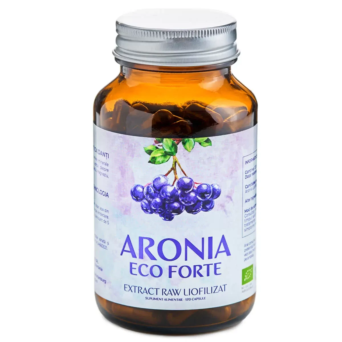 Aronia Forte RAW ECO, 120 capsule