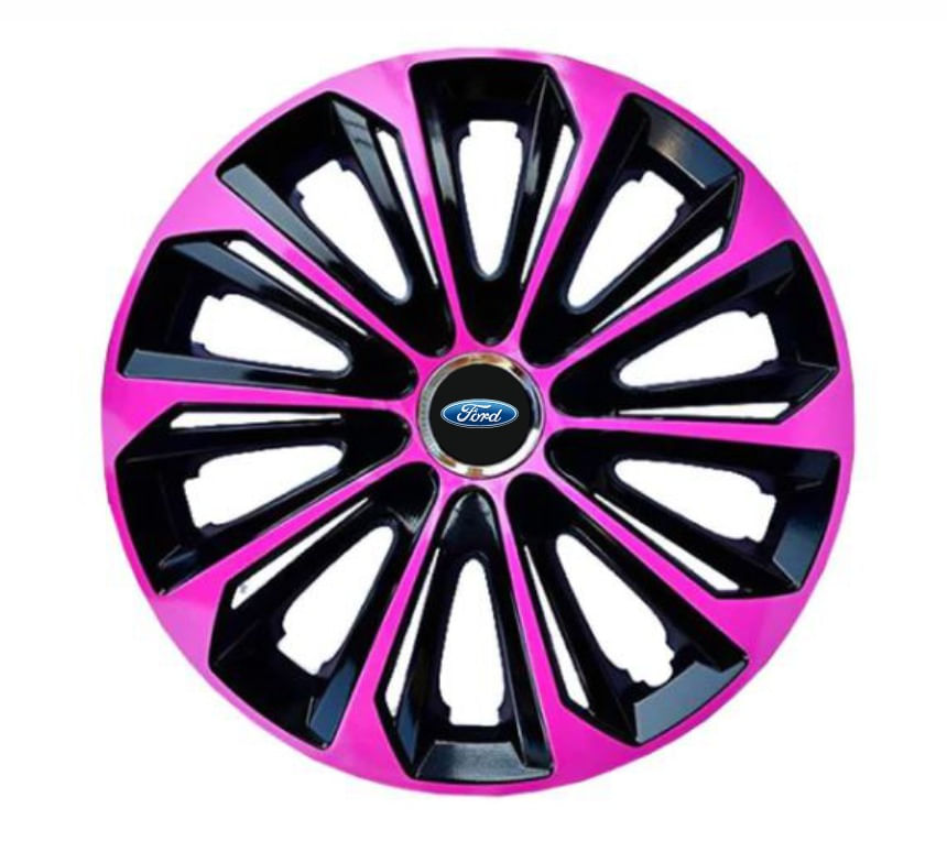 Set 4 capace roti Extra Strong Pink R16 pentru gama auto Ford