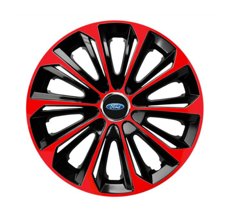 Set 4 capace roti Extra Strong Red R16 pentru gama auto Ford