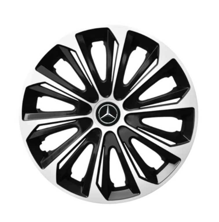 Set 4 capace roti Extra strong silver R16 pentru gama auto Mercedes-Benz