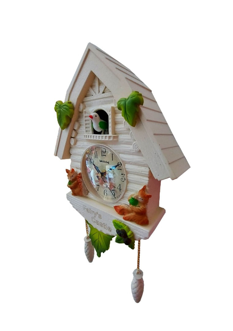 Ceas de perete cu pendul, casuta cu cuc, 30 cm, 2259ZX