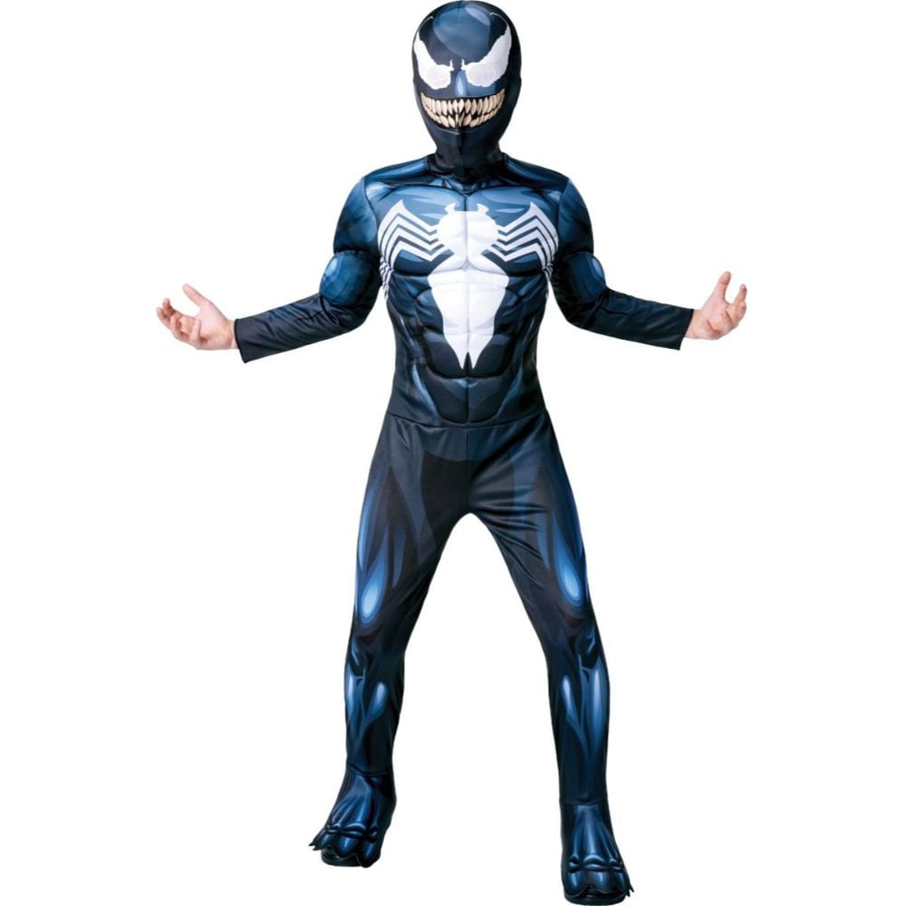 Costum Deluxe Venom cu muschi pentru baiat 110-128 cm 5-7 ani