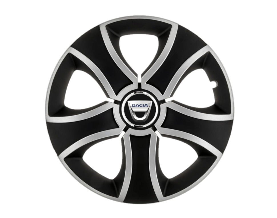 Set 4 capace roti Bis dual R15 pentru gama auto Dacia
