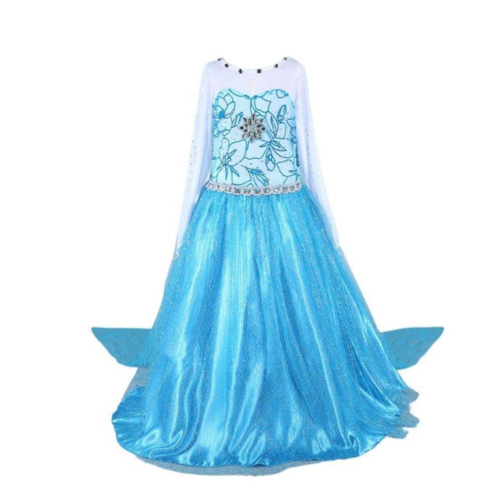 Costum Elsa - Regatul de gheata 7-9 ani 120-134 cm - 1 | YEO