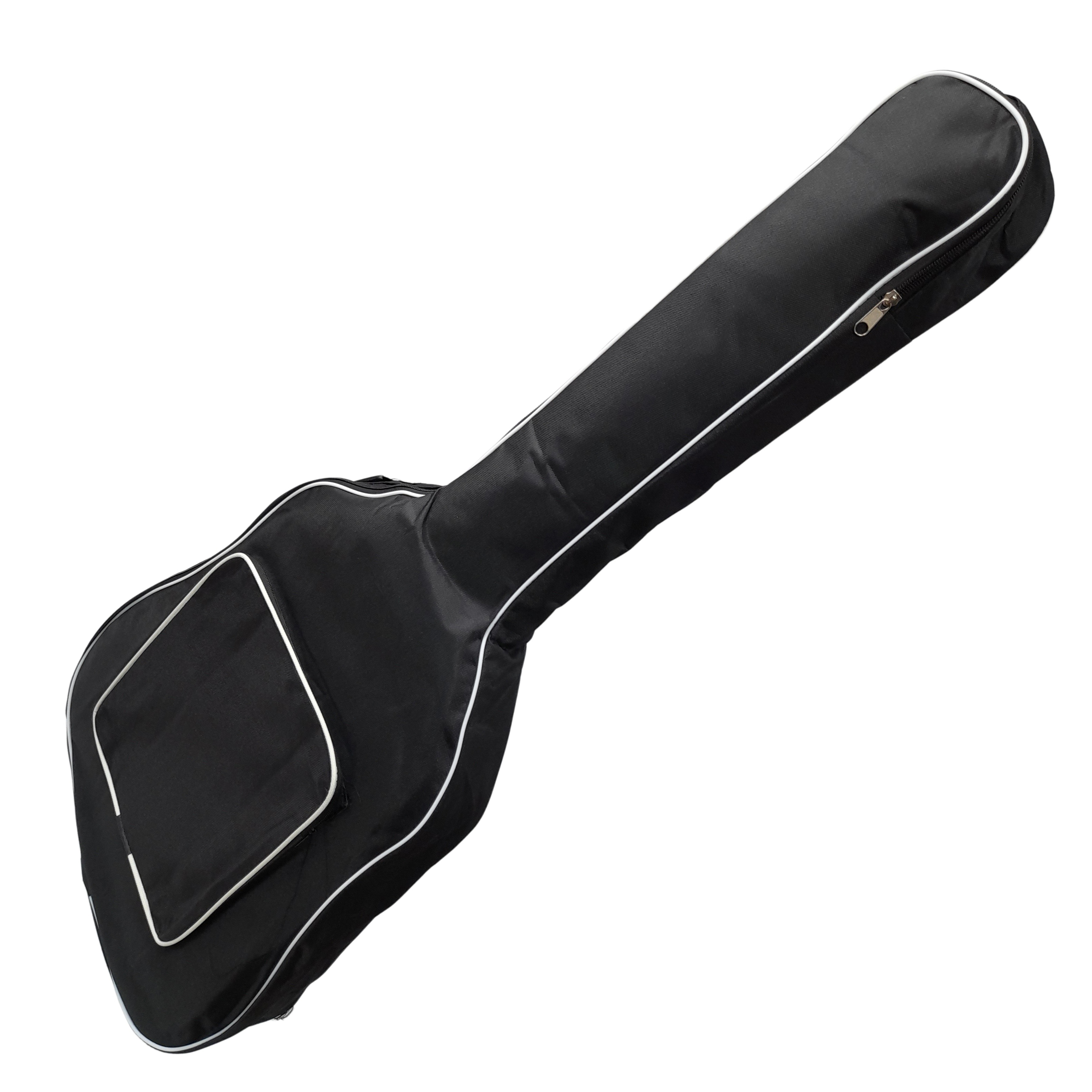 Chitara clasica IdeallStore®, 95 cm, lemn, Cutaway, natur, husa inclusa