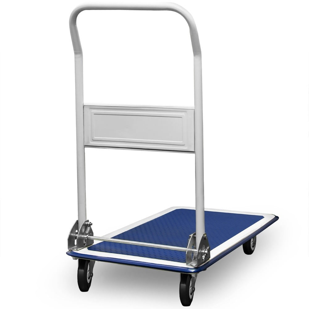 Carucior cu platforma Pliabil , 83 x 47.5 x 73 cm, argintiu-albastru, 150 kg — imaginea 2