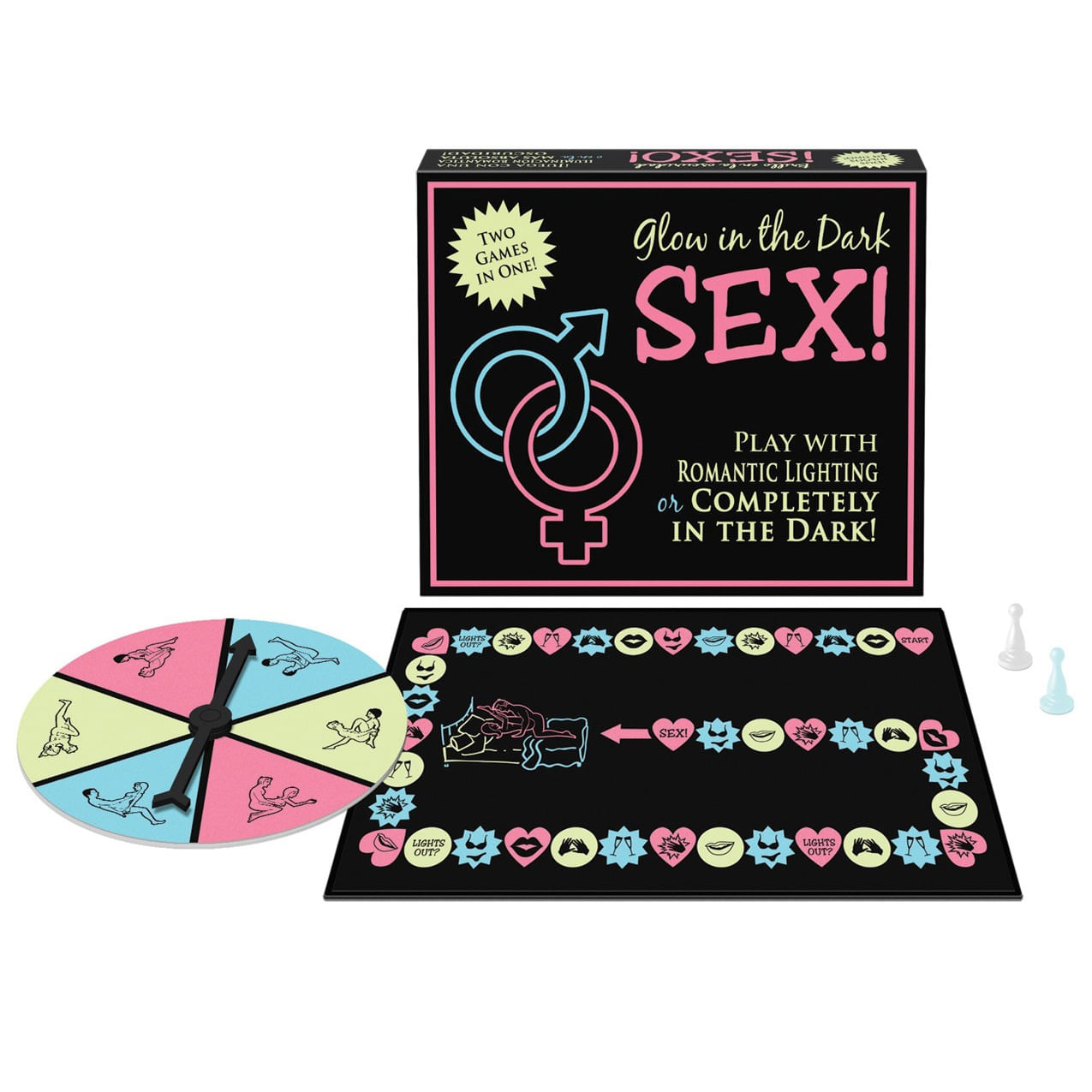 Glow-in-The-Dark Sex, Boardgame in limba engleza