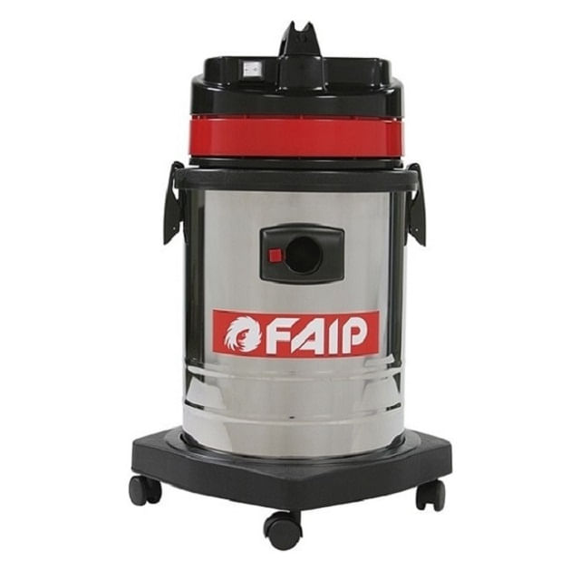 Aspirator profesional umed-uscat FAIP429, 2 motoare, 2400W, recipient inox, 62 litri