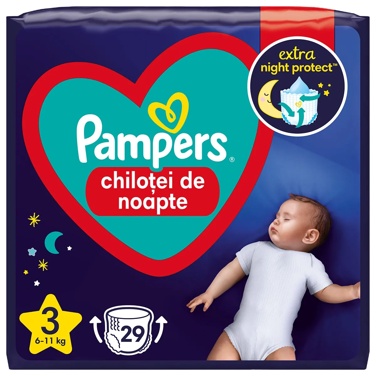 Pampers Pants Night, scutece chilotel