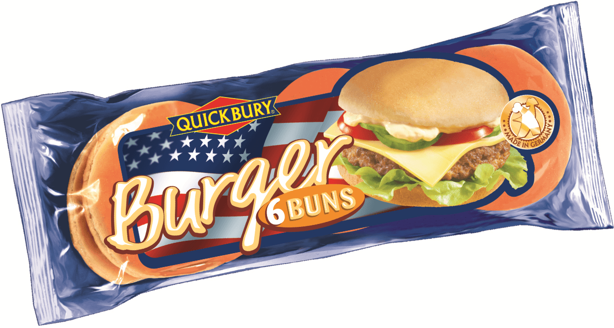 Chifla simpla pentru hamburger 300g Quickbury