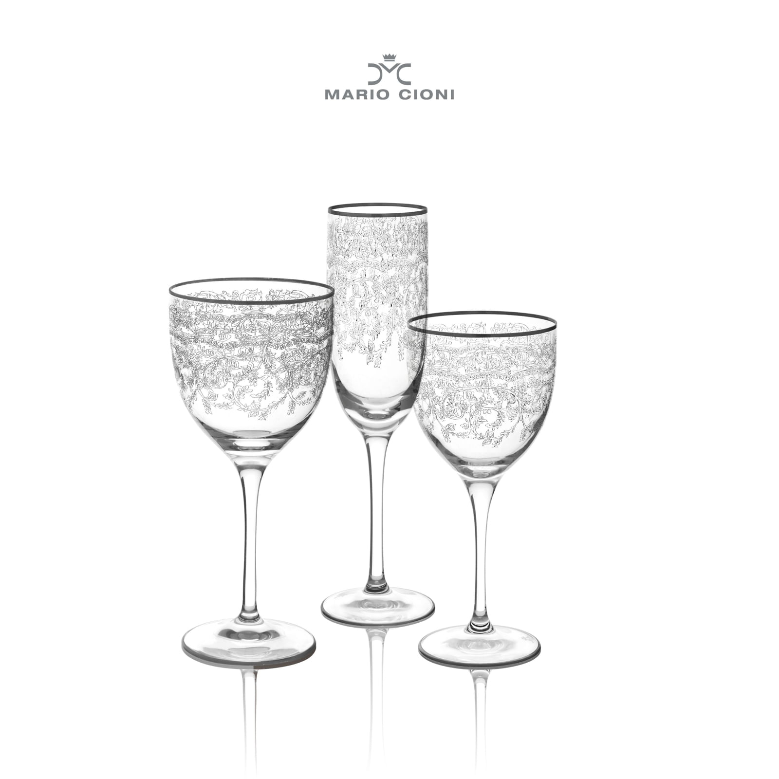 Pahar sampanie Bourgogne Platinum
