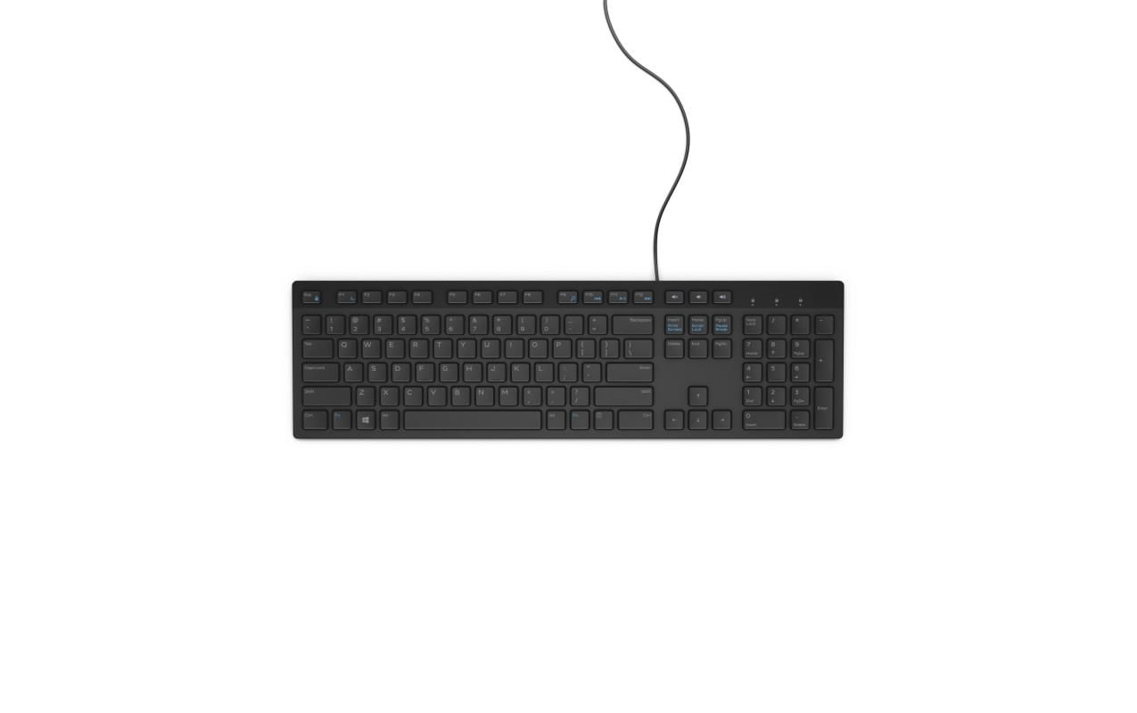 Tastatura DELL; model: KB 216; layout: US; NEGRU; USB; 