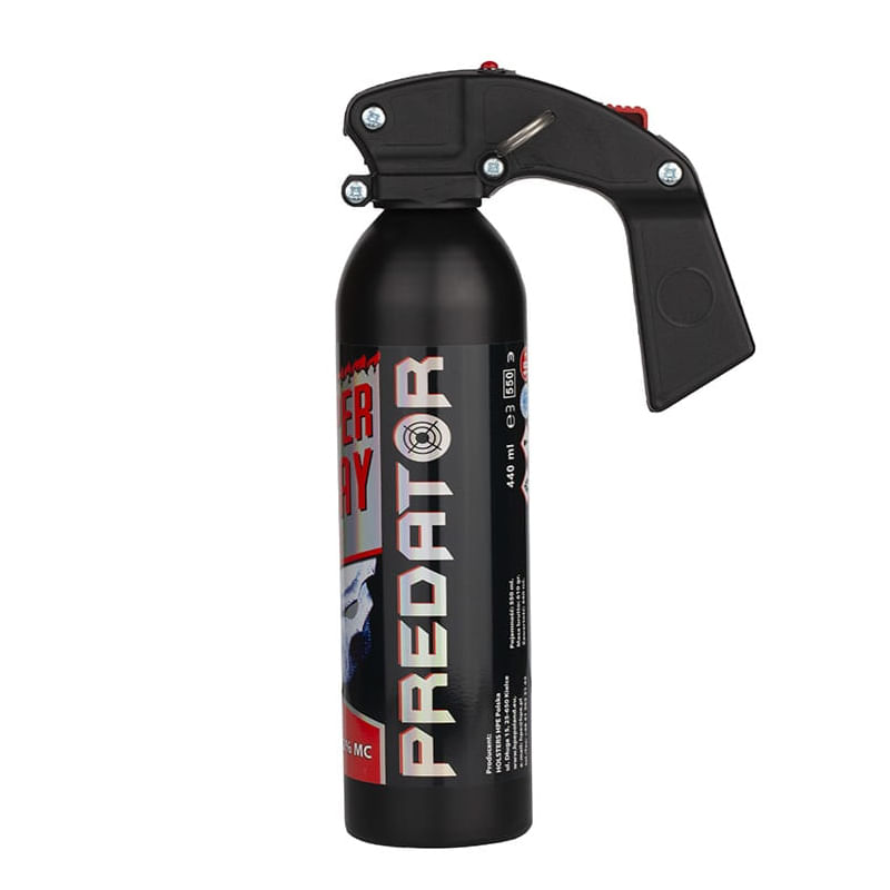 Spray cu piper IdeallStore®, Predator Defense, dispersant, auto-aparare, 550 ml - 1 | YEO