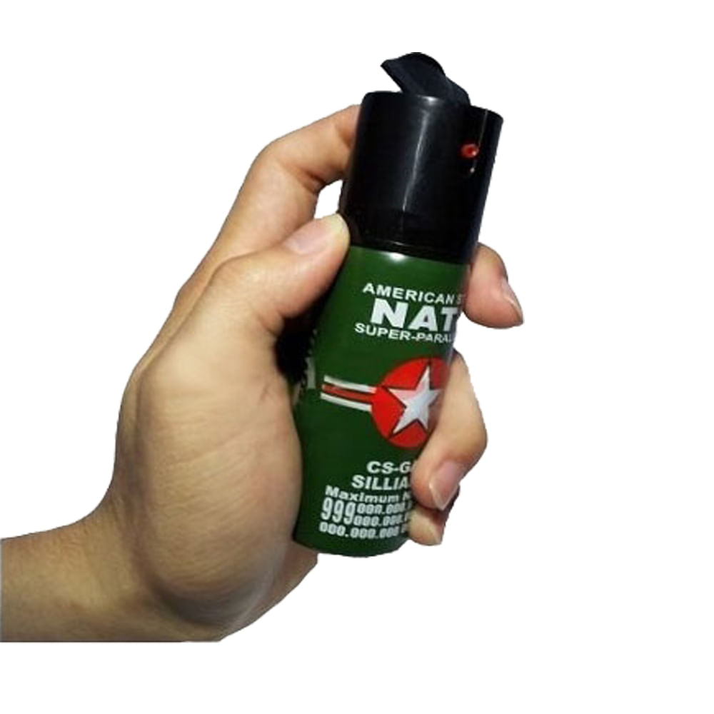 Spray NATO 60 ml, cadou rozeta, craniu, 1 cm, gri metalizat - 2 | YEO