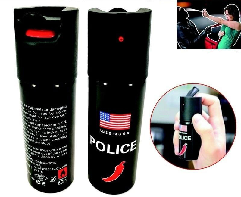 Spray paralizant USA Police, chili, 60 ml - 2 | YEO