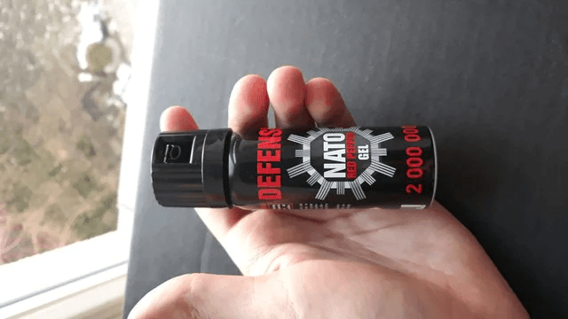 Spray cu piper IdeallStore®, Red Defense, gel, auto-aparare, 50 ml