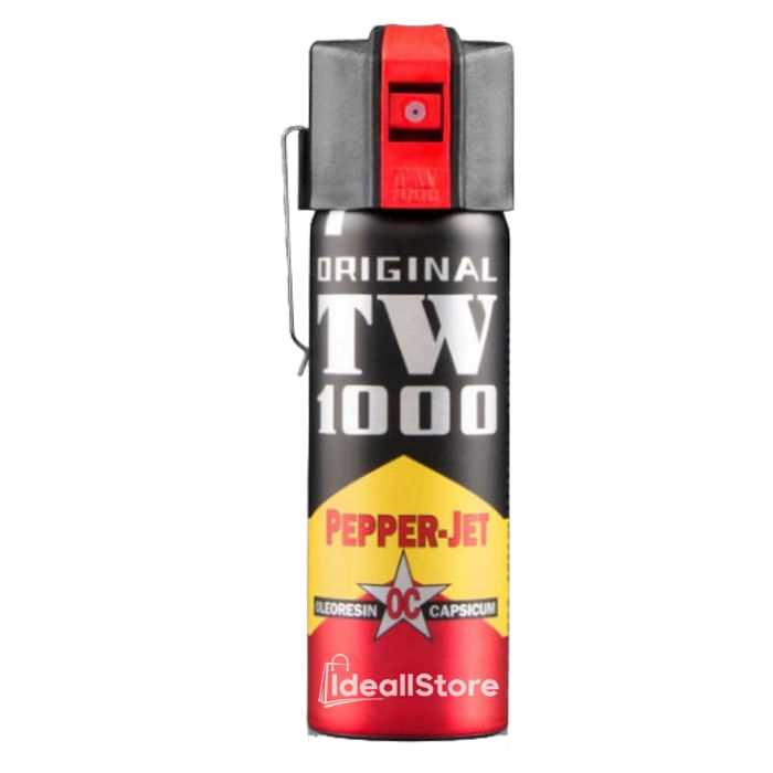 Spray cu piper IdeallStore®, TW-1000, jet, auto-aparare, 63 ml