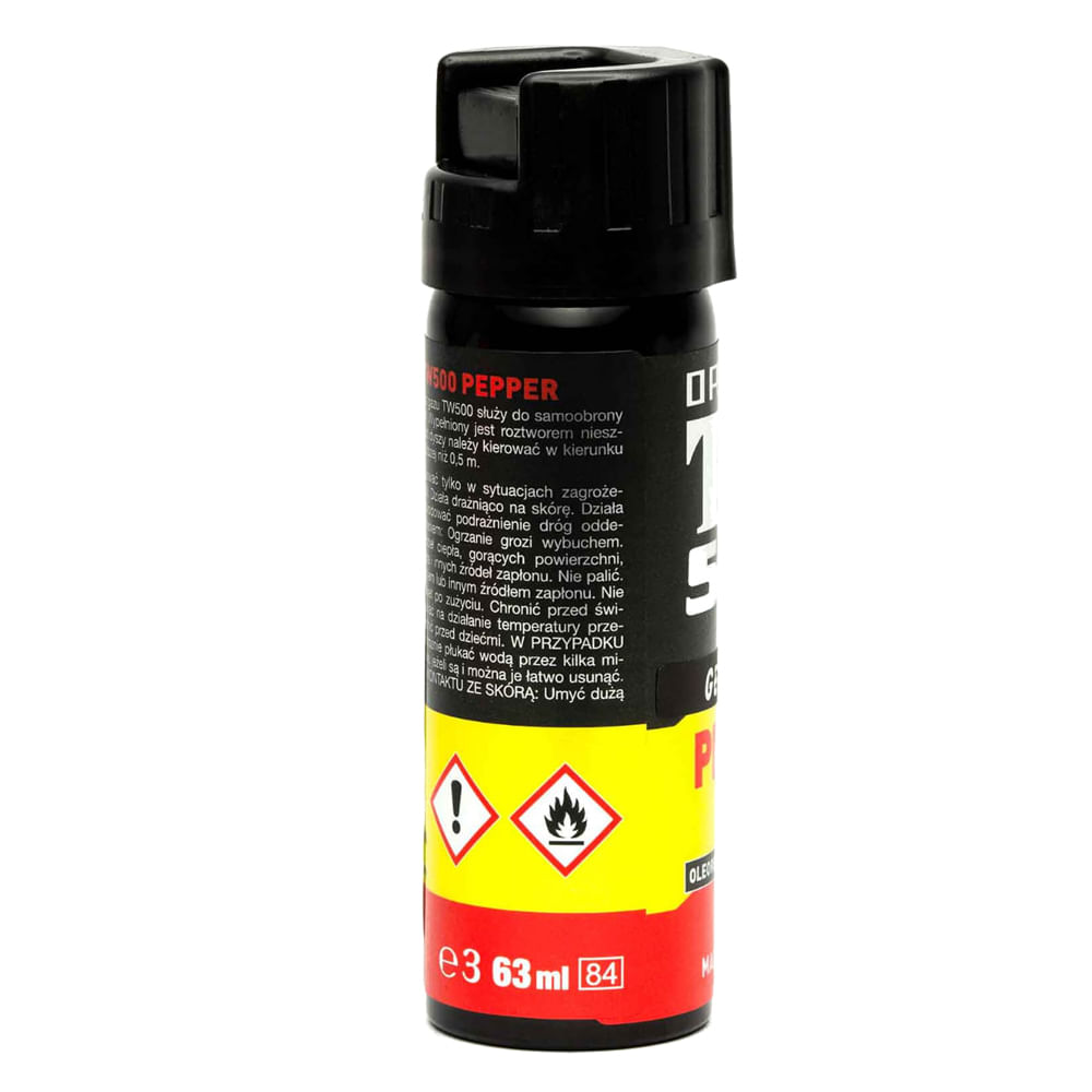 Spray cu piper IdeallStore®, TW-500, dispersant, auto-aparare, 63 ml - 1 | YEO