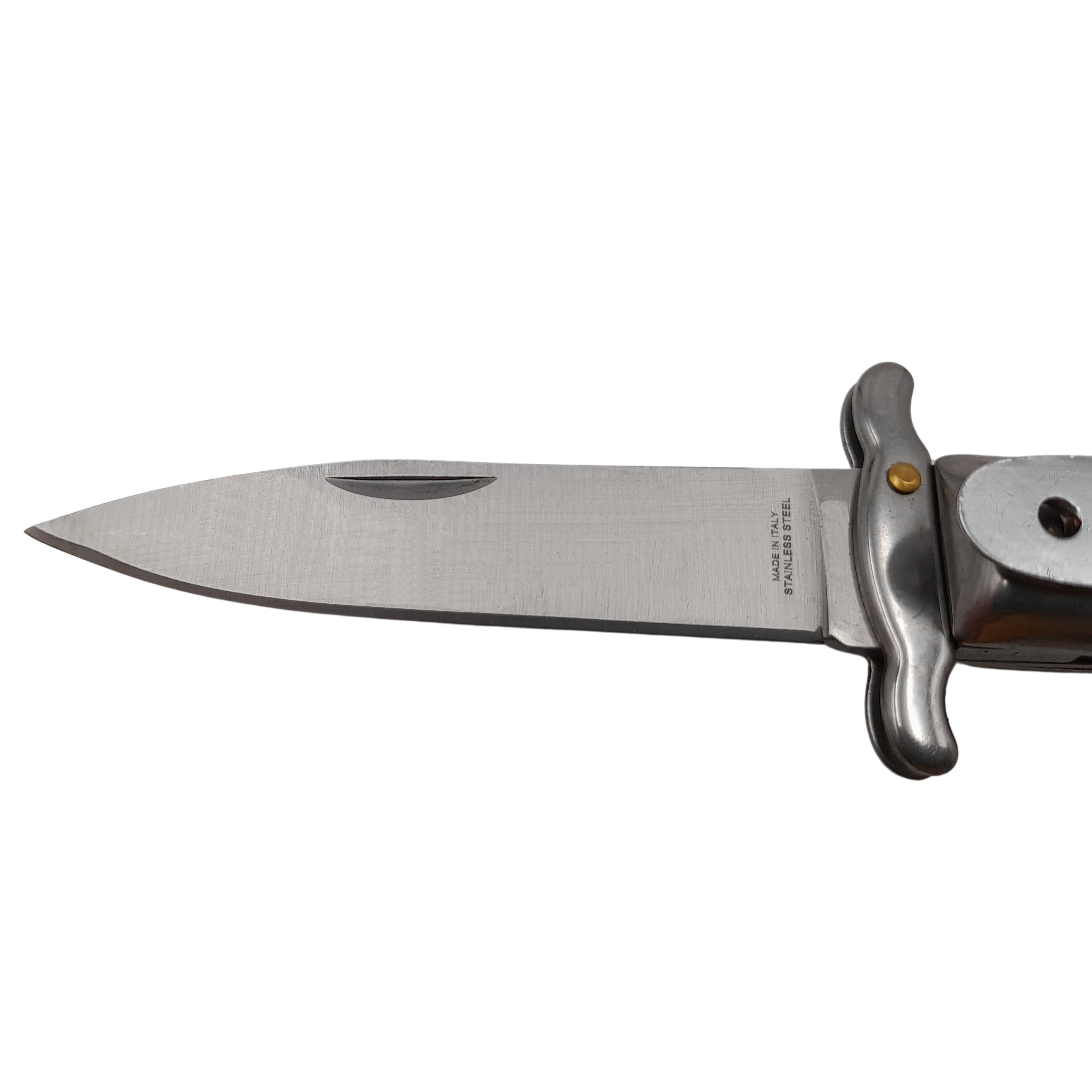 Briceag de vanatoare automat IdeallStore®, Renaissance Spirit, otel inoxidabil, 20.5 cm, maro - 4 | YEO
