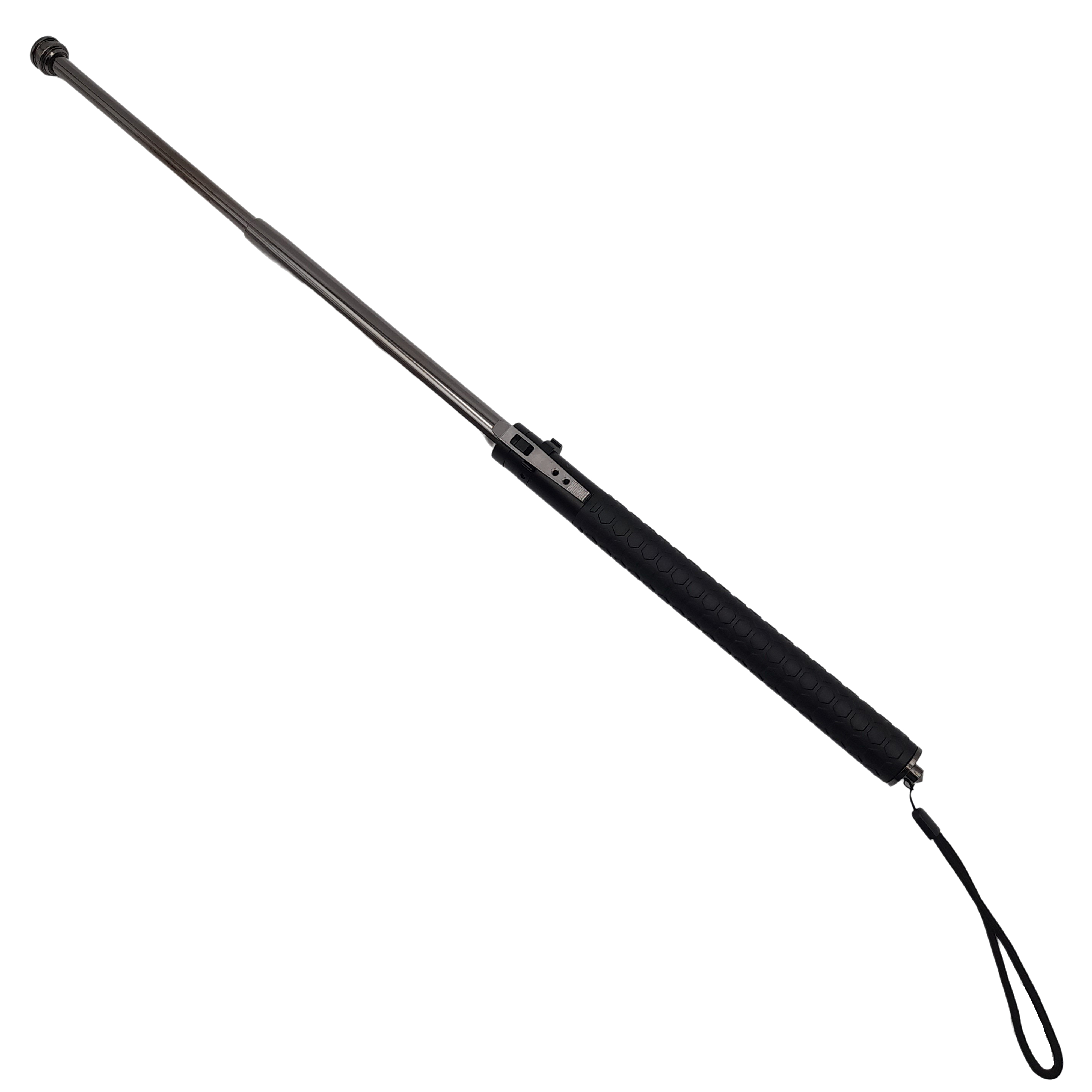 Baston telescopic automatic IdeallStore®, Defence Guardian, 41 cm, siguranta integrata, negru - 4 | YEO