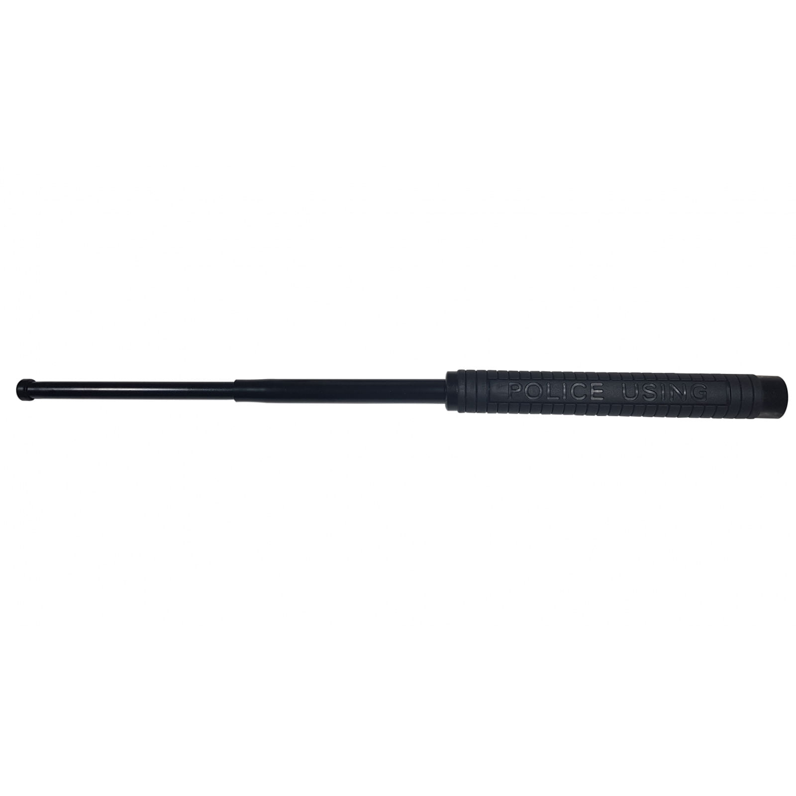 Baston telescopic IdeallStore®, Police Force, otel inoxidabil, 50 cm, negru - 1 | YEO